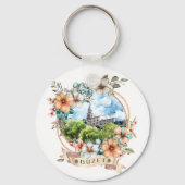 Buzet Croatia キーホルダー (裏面)