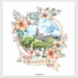 Buzet Croatia シール