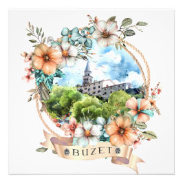 Buzet Croatia フォトプリント