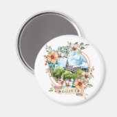 Buzet Croatia マグネット (正面/裏面)