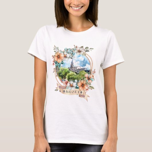Buzet Croatia Tシャツ (正面)