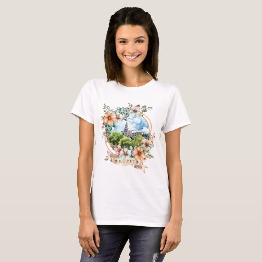 Buzet Croatia Tシャツ (正面フル)