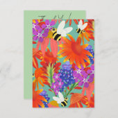 Buzz Between開花 – ありがとう サンキューカード (正面/裏面)