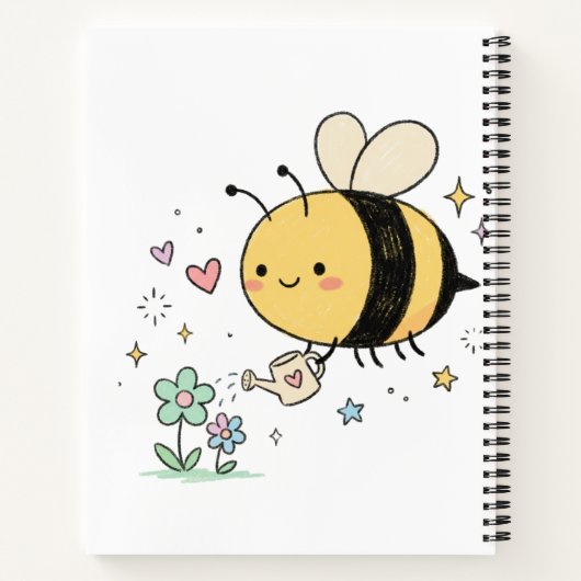  Buzz Bumblebee Watering for Elementary teachers  ノートブック (裏面)