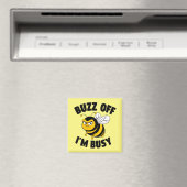 Buzz Off I'M Busy マグネット (インサイチュ (食洗機))