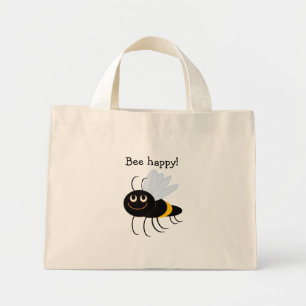 BuzzAboutBeesハッピーミニトート ミニトートバッグ