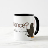 Buzzardの忍耐のマグ マグカップ (正面右)