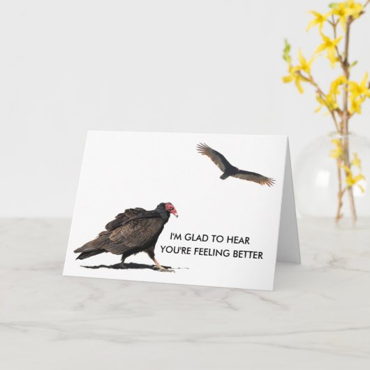 BUZZARDは十分ないなります! カード (黄色い花)