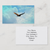 Buzzard飛行中に3 名刺 (正面/裏面)