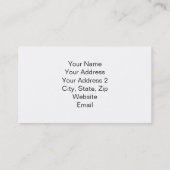 Buzzard飛行中に3 名刺 (裏面)