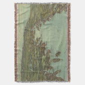 Buzzards Bay (1907年)のヴィンテージの絵解き地図 スローブランケット (正面縦)