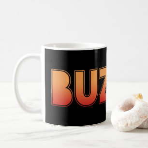 Buzzinマンチェスターの俗語、Mancunian方言 コーヒーマグカップ
