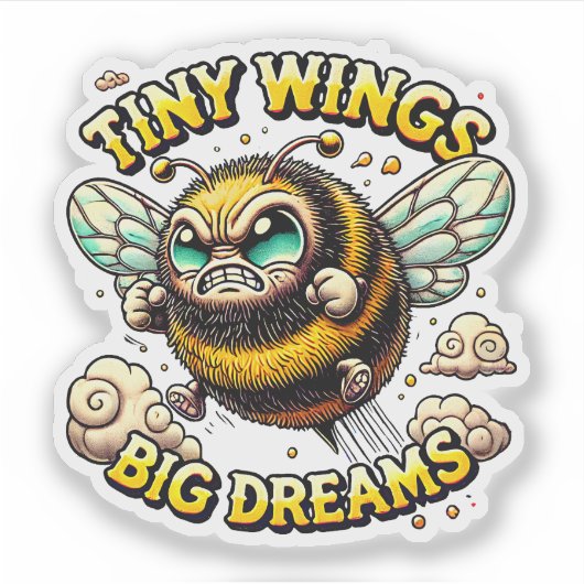 Buzzing for Greatness シール (正面)