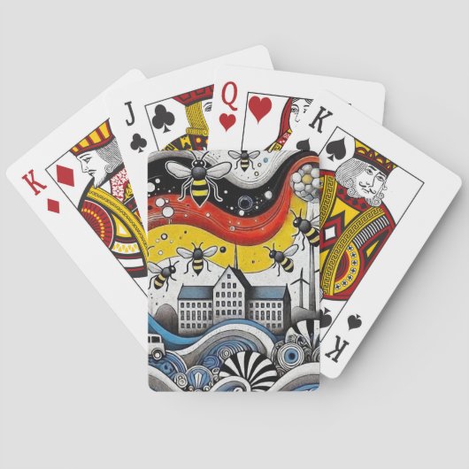 Buzzing German Industry トランプ (裏面)