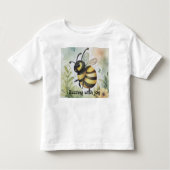 Buzzing with joy  トドラーTシャツ (正面)