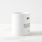Buzzukaのエレベーターピッチのマグ コーヒーマグカップ (中央)