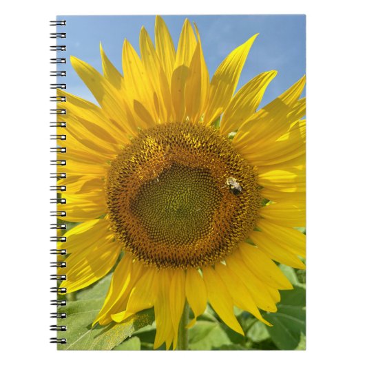 BuZZy Bee & Sunflower Photo Journal ノートブック (正面)