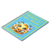 Buzzy bee-to-bee赤ちゃんシャワー | ノートブック (左側)