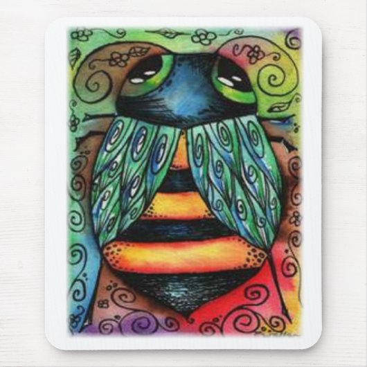 BUZZY BEEZZの歩行のチームマウスパッド マウスパッド (正面)