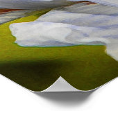 BV – セレニティ祈りの言葉アイリスポスター ポスター (角)