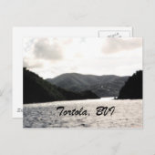 BVI，トルトラ ポストカード (正面/裏面)