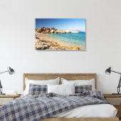 BVI、ヴァージン・ゴルダ浴室国立公園 キャンバスプリント (インサイチュ (寝室))