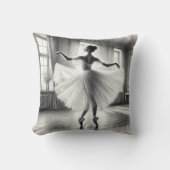 BWのバレリーナ クッション (正面)