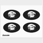 BWアメリカンバルドイーグル 楕円形シール (シート)