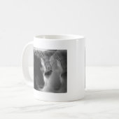 BWキャット顔 コーヒーマグカップ (正面左)