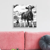 BWトリミング待ち キャンバスプリント (インサイチュ (リビング))