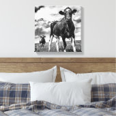 BWトリミング待ち キャンバスプリント (インサイチュ (寝室))