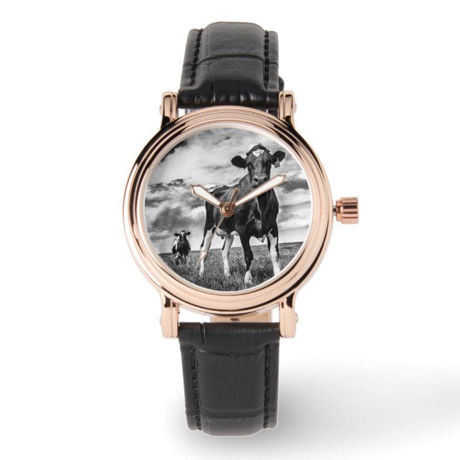 BWトリミング待ち 腕時計 (正面)