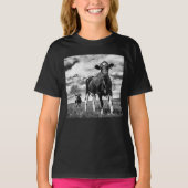 BWトリミング待ち Tシャツ (正面)