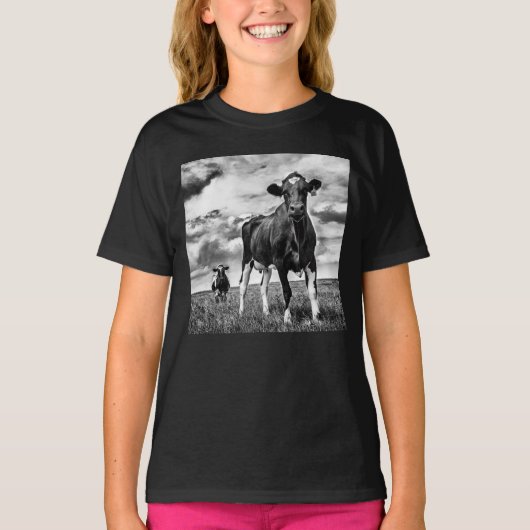 BWトリミング待ち Tシャツ (正面)