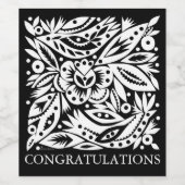 BWバードアート切り出しワインラベル ワインラベル (シングルラベル)