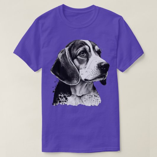BWビーグル4 Tシャツ (デザイン正面)