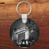BWブラック&ホワイトロンドンタワーブリッジ キーホルダー (正面)
