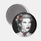 BWポートレート磁石 マグネット (正面/裏面)