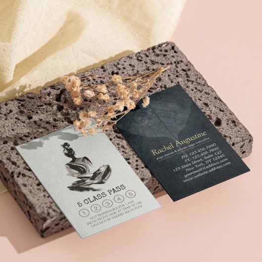 BWヨガインストラクターブラシストローククラスパスロイヤリティ ロイヤリティカード