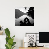 bwレイクビュー1 ポスター (ホームオフィス)