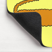 BW-おもしろいなダックスフントのマウスパッド マウスパッド (コーナー)