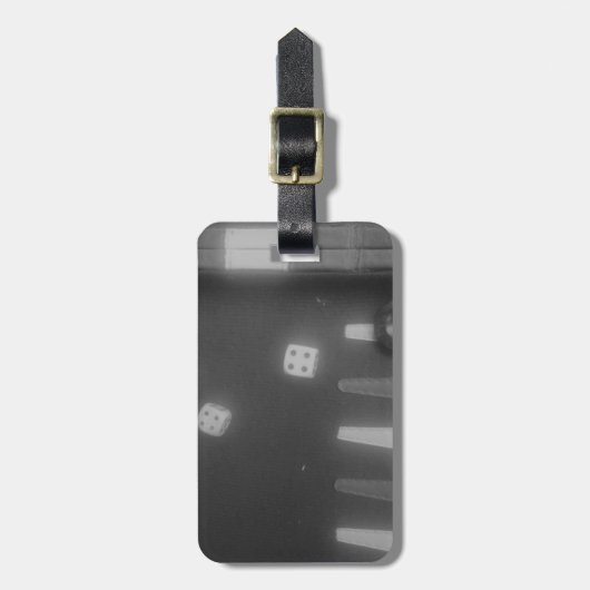 BW backgammon ラゲッジタグ (正面縦)