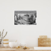 BW Fort Pierce、フロリダ州のビーチウォークドゥーンはロープをオフにした ポスター (キッチン)