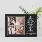 BW Oh彼来のクリスマス写真を崇拝しよう シーズンカード (スタンド正面)