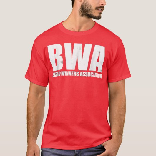BWAブレッドウィナー協会Tシャツギフト Tシャツ (正面)