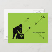 Bwam – 質問すべて004 ポストカード (正面/裏面)