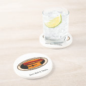 BWCAコースター – カスタムメッセージ コースター (側面)