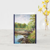 BWCA湖2 Notecard カード (黄色い花)