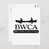 BWCA /ハイキングフィッシュカヌーキャンプ ポストカード (正面/裏面)