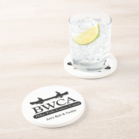 BWCA Coaster - Custom Message コースター (側面)